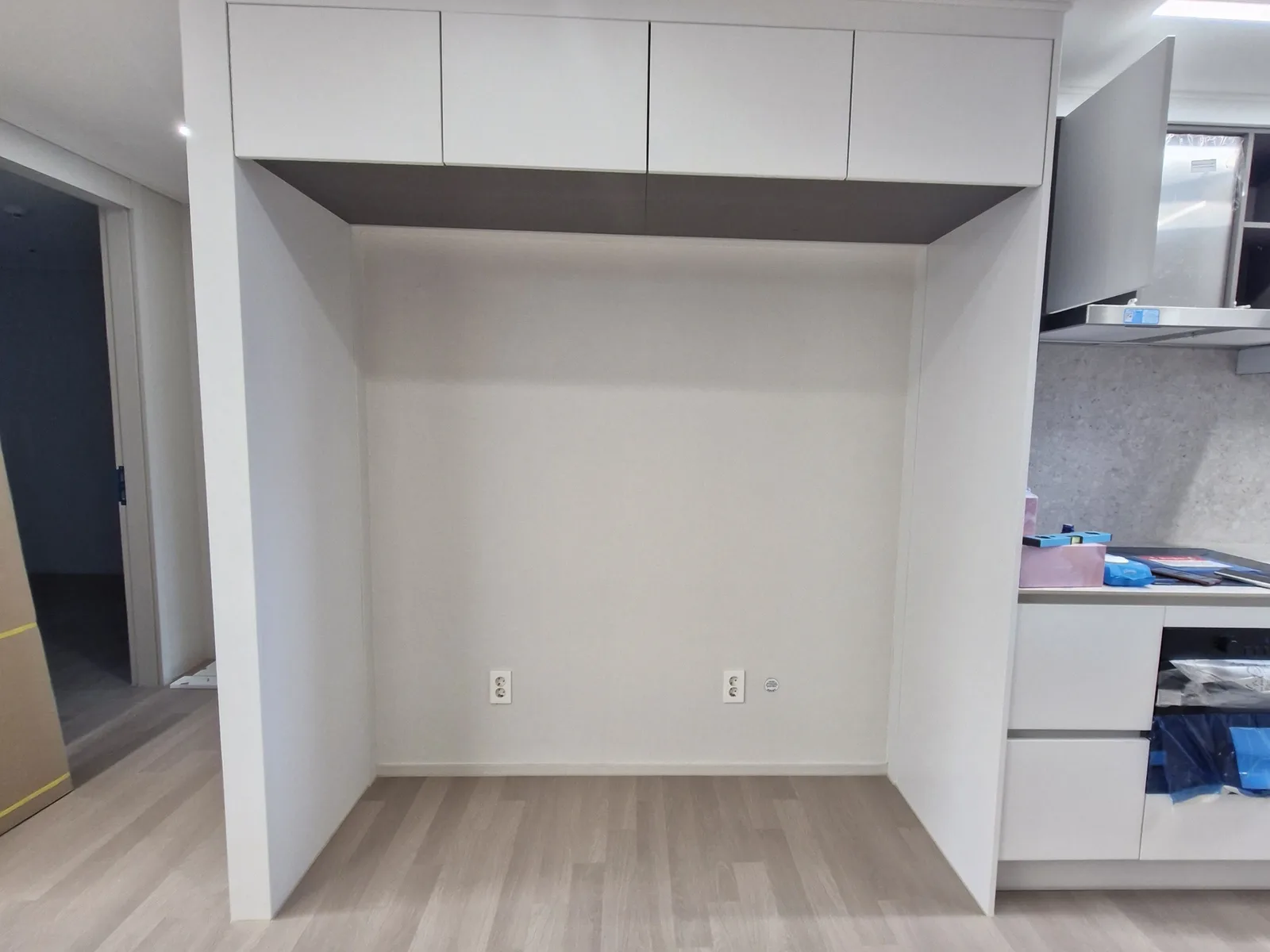 노원 냉장고장 단내림시공 전 골조 상태